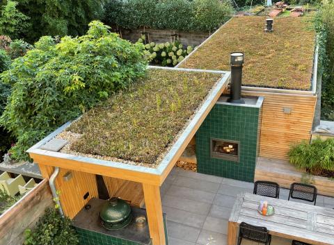 Duurzaam bouwen, groen dak